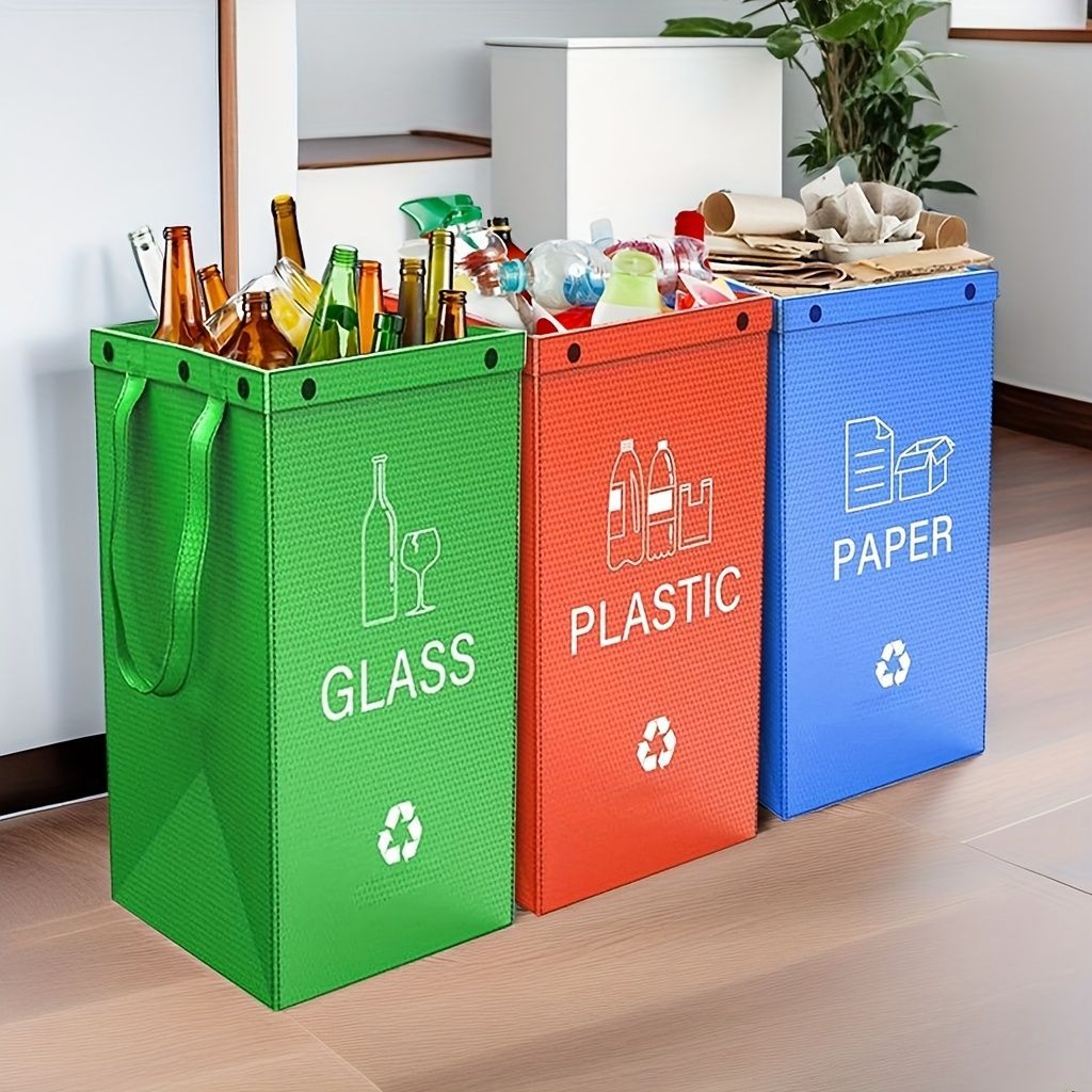 3-In-1 Recycling Storage Bags（ Keep Your Ghana Home Tidy & Eco Friendly）