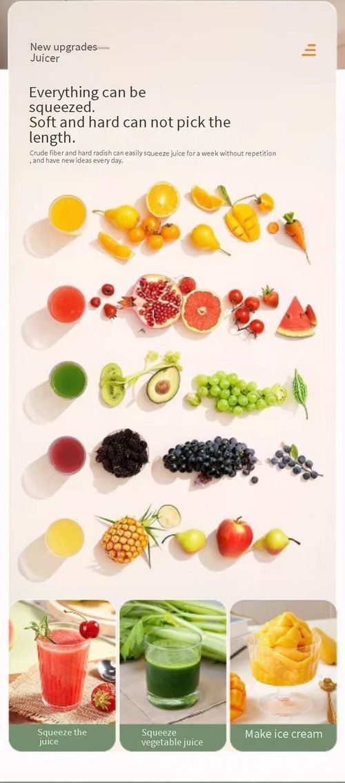 Juiceextractor, household juice residue separation, original juice machine, small-sized fully automatic fruit and vegetable juicer, commercial