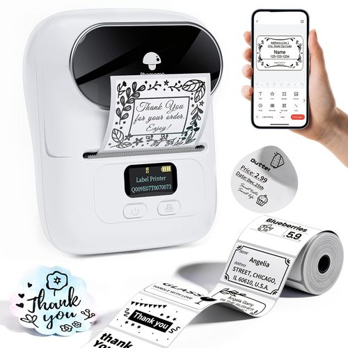 Phomemo M220 Commercial Label Printer - Mini Handheld Thermal Printer for Clothing Price Labeling Machine