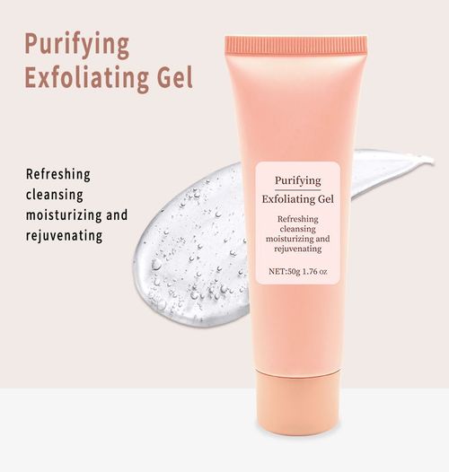 *2pcs Cherry Blossom Exfoliating Gel, Suitable for Adults of All Genders, Low Sensitivity Facial Cleanser, Contains Glycerin, Suitable for All Skin Types, Oil-Free And Non-Comedogenic | Gentle Cleansing | Suitable for Both Men And Women