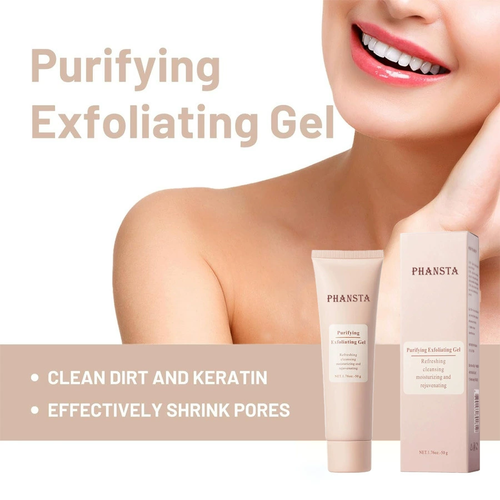 *2pcs Cherry Blossom Exfoliating Gel, Suitable for Adults of All Genders, Low Sensitivity Facial Cleanser, Contains Glycerin, Suitable for All Skin Types, Oil-Free And Non-Comedogenic | Gentle Cleansing | Suitable for Both Men And Women