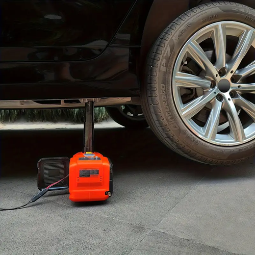 5 in 1 Electric Car Jack and Tyre Inflator set (5 tons) - Black  Electric Car Jack 5Ton 12V Kit Car Jack Hydraulic(Lifting Range: 15.49-44.96 cm) with Inflator Electric Jack for Car SUV Sedan MPV Change Tires Garage Repair Emergency Kit