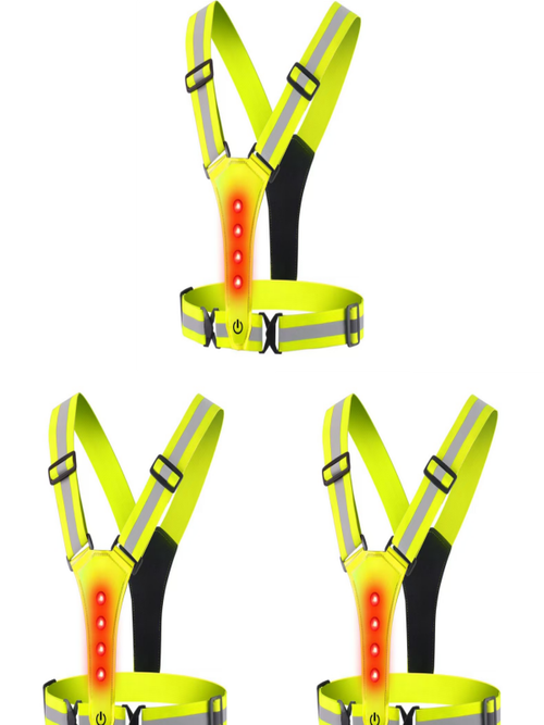 （buy-one-get-one-free）🍬50% limited-time discount🍬 ❤️ LED Reflective Vest Running Gear❤️💓