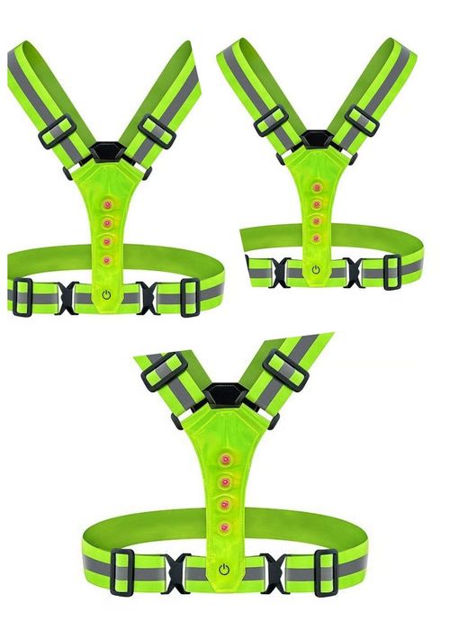 （buy-one-get-one-free）🍬50% limited-time discount🍬 ❤️ LED Reflective Vest Running Gear❤️💓