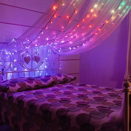 (Buy one get two free)LED Decorative Rainbow curtain lights
