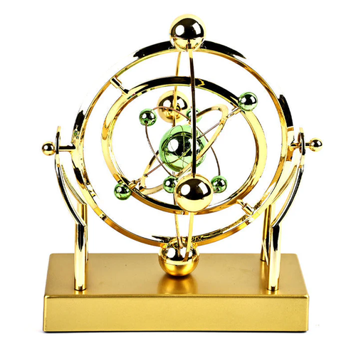 Pendulum with perpetual motion in the celestial orbit – Creative rotating decoration for the home