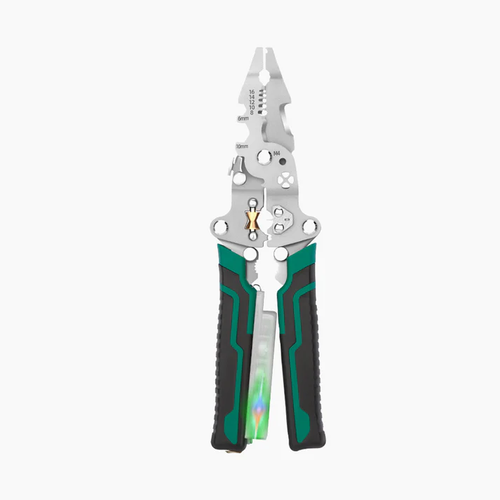 🌟Multifunctional Foldable Wire Stripping Scissors with Electrical Test