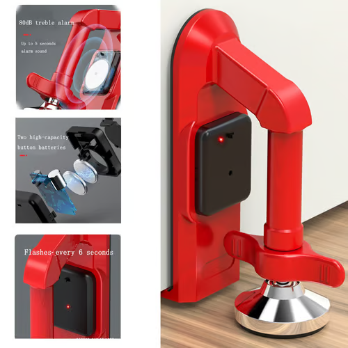 Portable Door Security Lock, Door Jammer