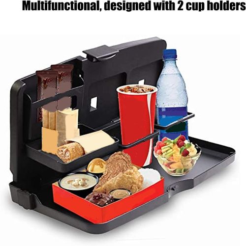 Multi-Functional Portable Folding Car Vehicle Seat Food Meal Snack Tray Car Food Tray