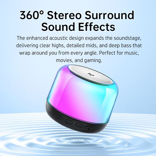 Wireless Portable Speaker with (Buy one, get one free)