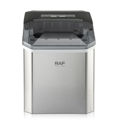 Compact home ice maker, automatic bullet-style ice maker, 24-hour ice maker with viewing window.