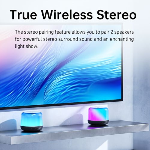 Wireless Portable Speaker with (Buy one, get one free)