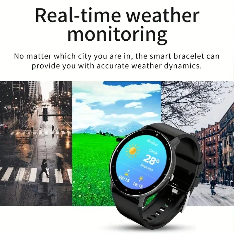 New Smart Watch Bluetooth Call Fitness Tracker Heart Rate Sleep Record Outdoor Sport Watch For Android IOS Men Women