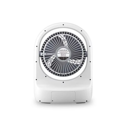 Portable BT Solar Fan for Camping Travel and Emergency Use with USB Charging Lithium Battery Rechargeable Fan