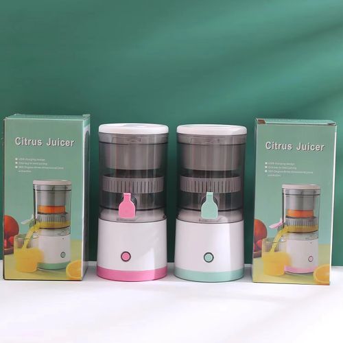Portable Electric Fruit Juicer Slow USB Power Source 500ml Plastic for Smoothie Juice for Car Household Outdoor Hotel Use