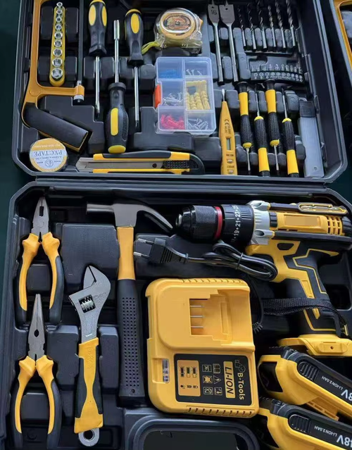 40 Nm Torque Multi-Function Cordless Electric Screwdriver Set Home Power Drill with Charging Ability