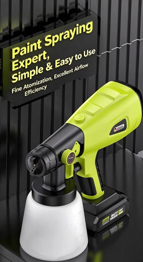 Electric paint spray gun