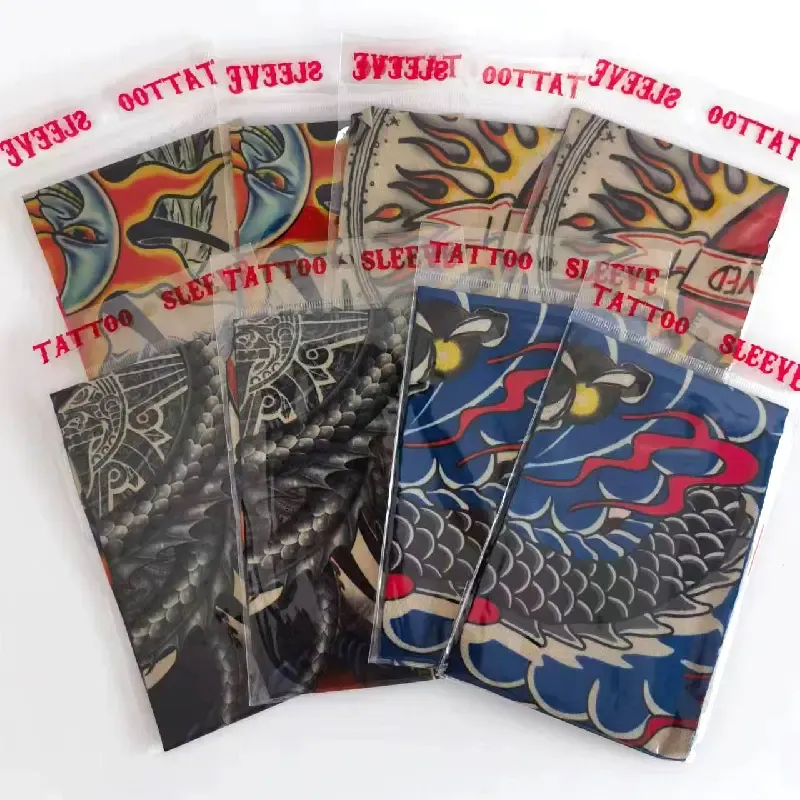 Sun-protective sleeves for tattoos