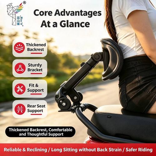 Motorcycle backrest