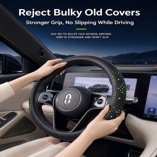 Glow-in-the-Dark Steering Wheel Cover