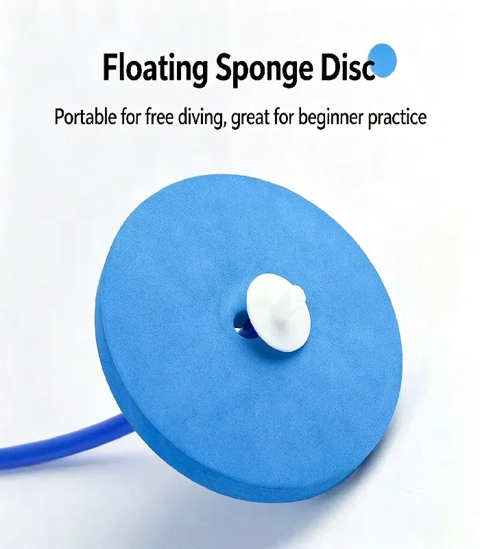 Underwater Breathing Tube with Float Disc