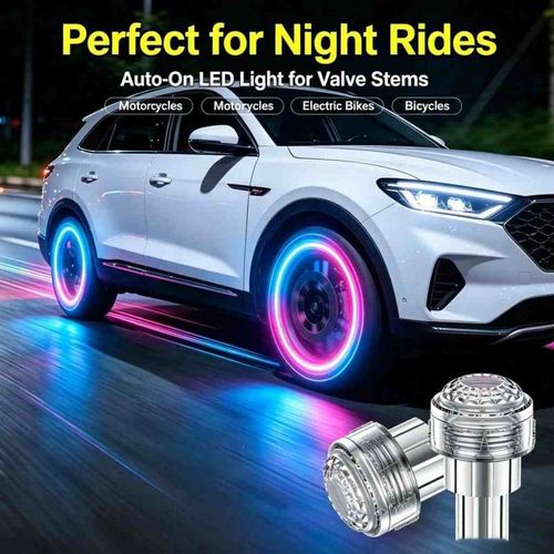 Wheel hub lights