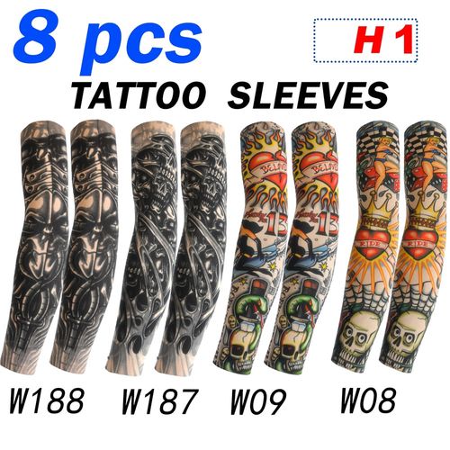Sun-protective sleeves for tattoos