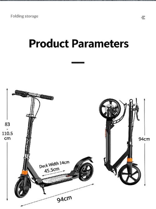 Foldable Commute Kick Scooter