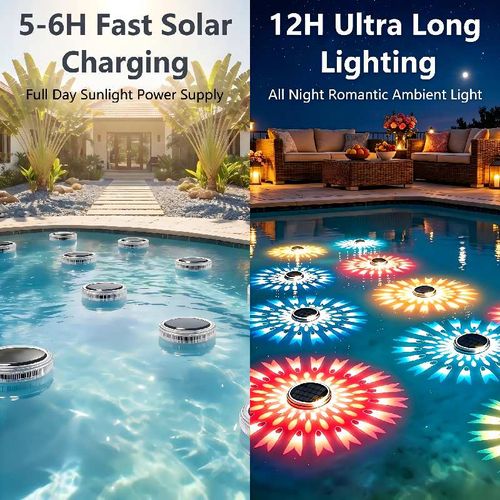 Solar Floating Pool Lights