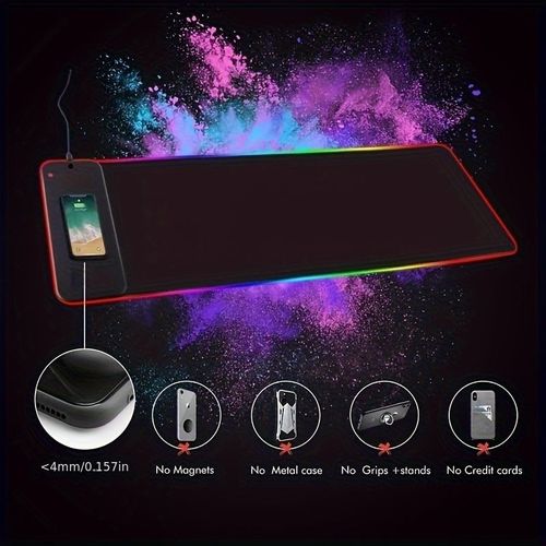 LED Charging Mouse Mat