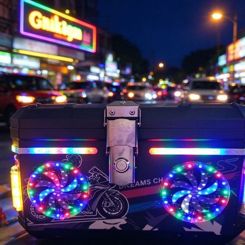 Motorcycle Bluetooth Speaker Storage Box