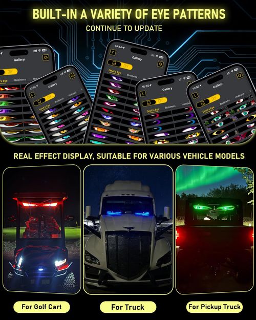 🔥HOT SALE🔥 COD！Car Rear Window Emoji LED Screen - Customizable Ad Billboard, Flexible Remote-Controlled Funny Display, Supports Custom Animations, Suitable for Taxis, Flexible Glass Adhesive, No Obstructed View, APP Remote Control