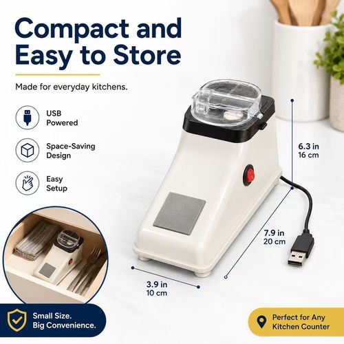 🔥Hot Seller🔥 COD！	Electric Knife Sharpener, Portable Whetstone, Kitchen Knife Sharpener, Household Knife Sharpening Machine, Kitchen Knife Sharpening Stone