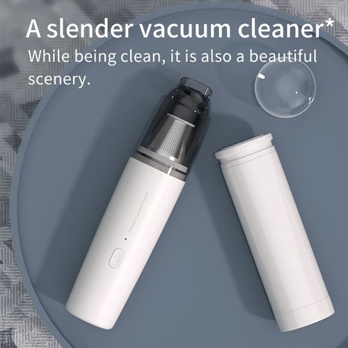 🔥Hot Seller🔥 COD！Mini Compact Portable Car Vacuum Cleaner: Dual-Use for Home and Car, High-Powered, Wireless Charging, Handheld, Powerful Suction