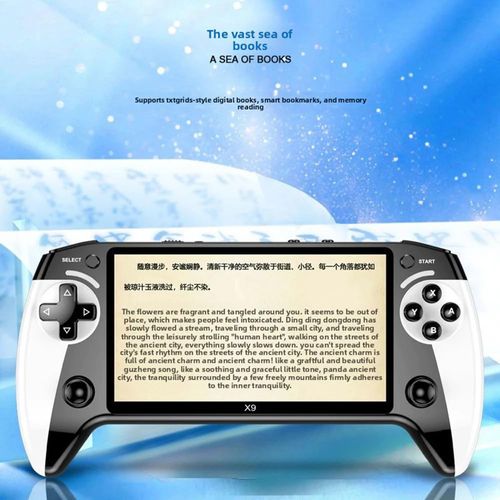 🔥Hot Seller🔥 COD！X9 Retro Handheld Game Console-Handheld Game Console with HD 5.5-inch IPS Screen Classic Video Games Supports TV Connection,10+ Emulators & 5-Hour Battery Life