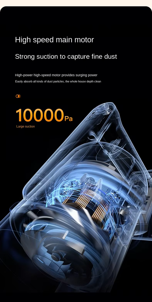 3-in-1 Strong Suction Cordless Handheld Stick Vacuum Mop Mite Removal（Cash on delivery is supported）