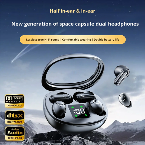 Double-yolk egg Bluetooth earphones