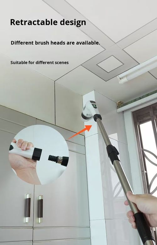 Portable Retractable Electric Cleaning Brush（Cash on delivery is supported）