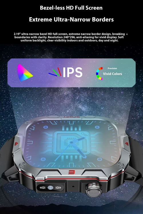 Outdoor Sport Watch Bluetooth Health 3Proof Waterproof（Cash on delivery is supported）