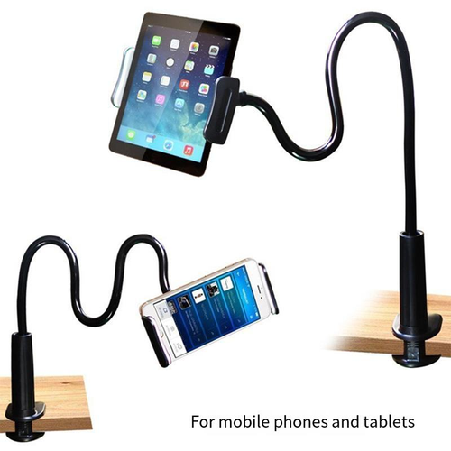 360 Rotatable Foldable Phone Tablet Clamp Stand（Cash on delivery is supported）