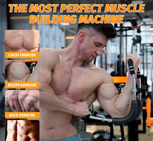 Adjustable U-Shaped Arm Trainer for Home Strength Training（Cash on delivery is supported）