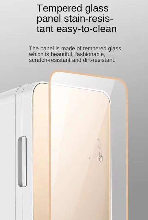 SAST 16L Portable Mini Fridge Warmer Cooler for Car Home Dorm 12V 220V Gold Keep Drinks Cold Warm Ideal for Ghana