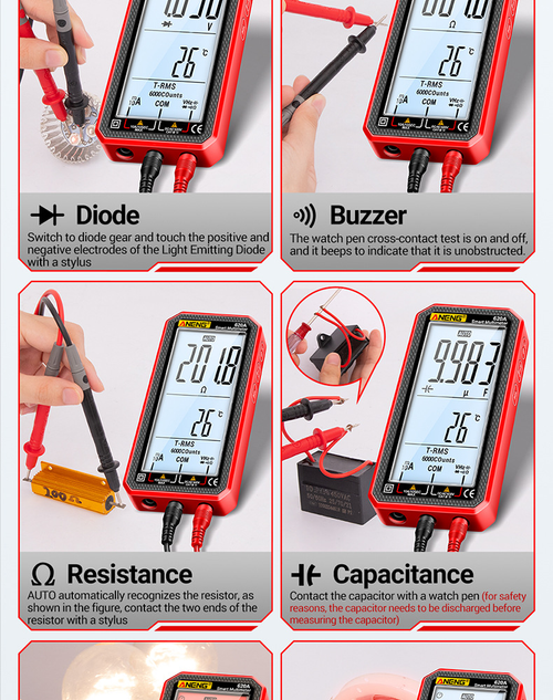 Large Screen Display Multimeter（Cash on delivery is supported）