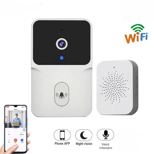 Smart WiFi Doorbell: Secure Your Home Today（Cash on delivery is supported）