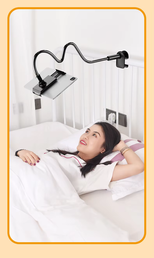 360 Rotatable Foldable Phone Tablet Clamp Stand（Cash on delivery is supported）