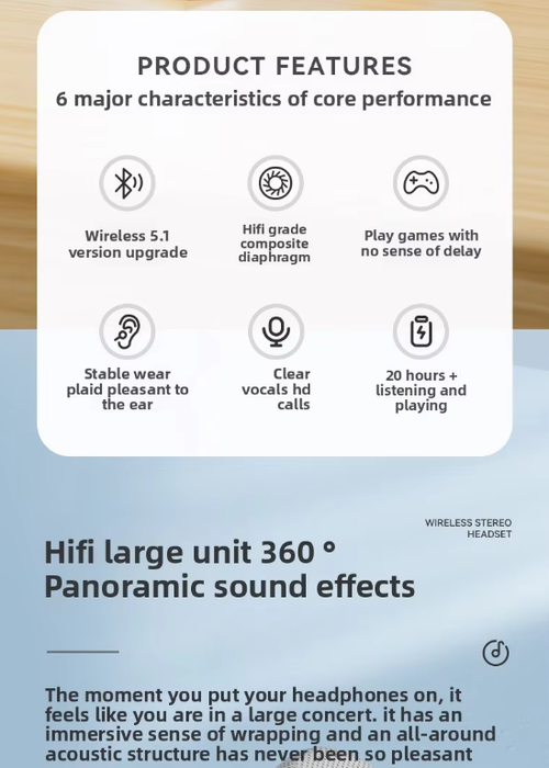 Long-Life Wireless Gaming Headphones（Cash on delivery is supported）