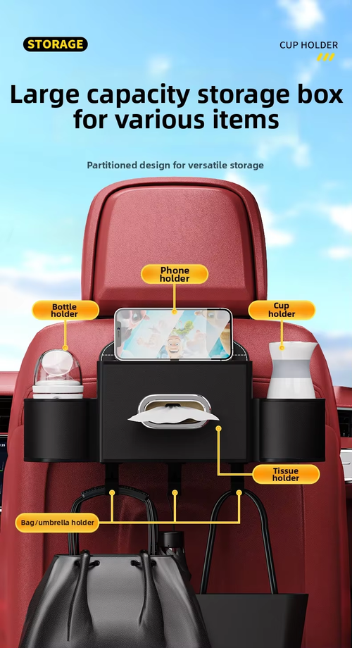 Ghana Car Essential: Seat Back Organizer（Cash on delivery is supported）