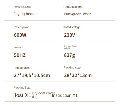 Portable Foldable Clothes Dryer for Home and Travel Use（Cash on delivery is supported）