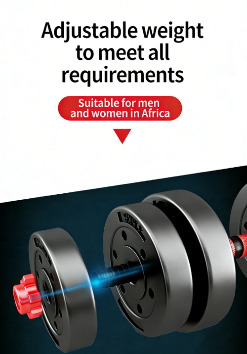 15KG Adjustable Dumbbell & Barbell Set（Cash on delivery is supported）