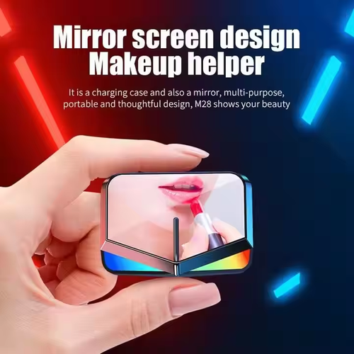 M28 Wireless Earbuds Touch Control Stereo Sound（Cash on delivery is supported）